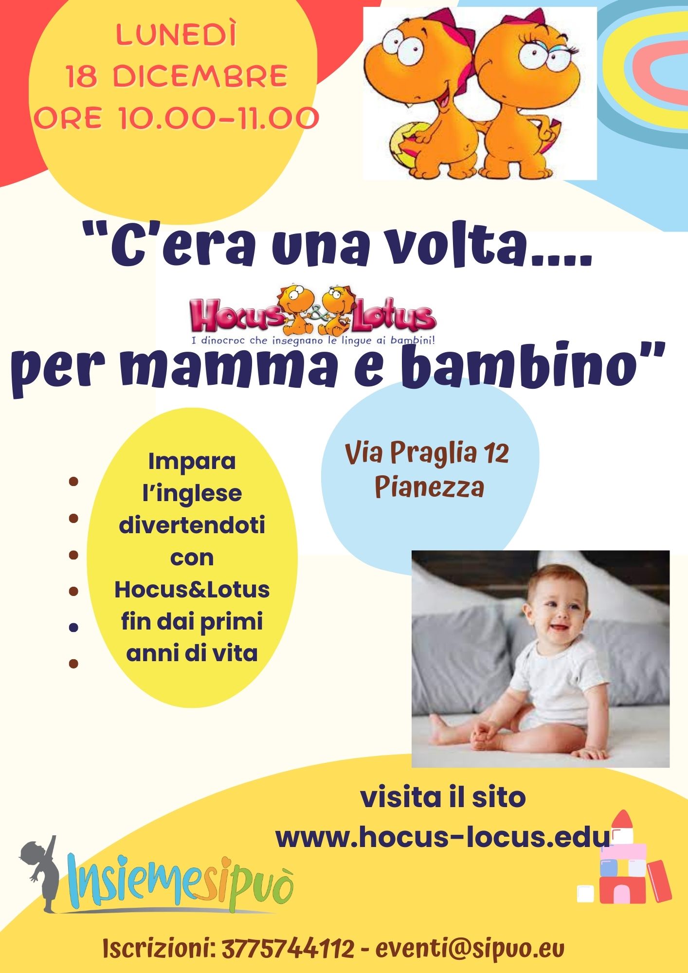 Bambini 0-3 anni eventi agenda corsi per bambini a Torino - TorinoBimbi